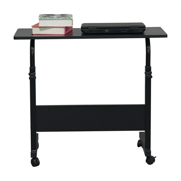 Large Mobile Multi Purpose Side Desk Computer Desk Cover - Black