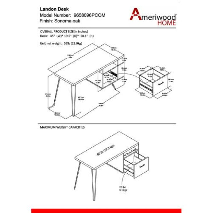 Landon Computer Desk